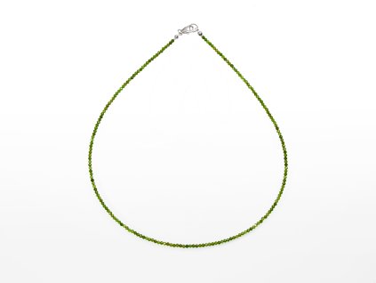 Stribro Nahrdelnik Diopsid 2mm