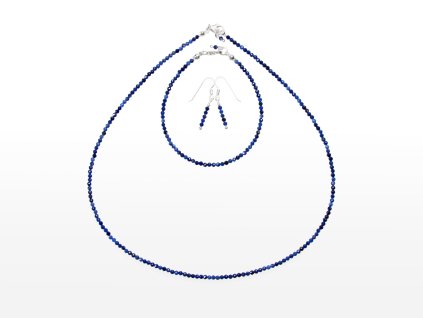 Stribro Set Sodalit 3mm