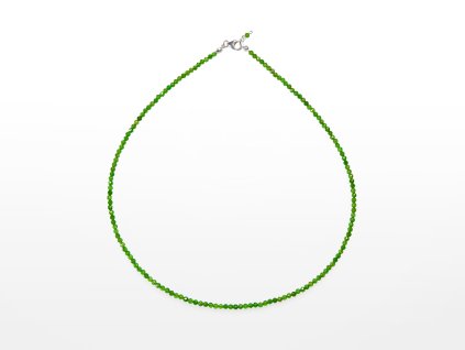 Stribro Nahrdelnik Diopsid 3mm