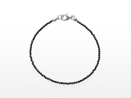 Stribro Naramek Spinel 2mm