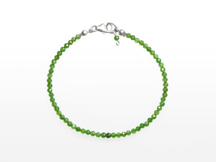 Stribro Naramek Diopsid 3mm