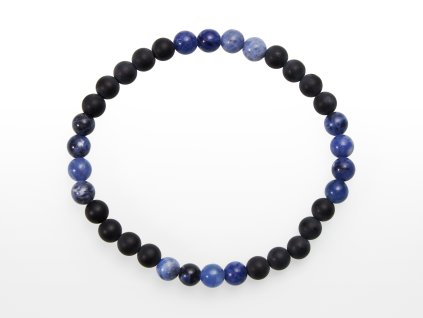 Naramky kulicka Onyx Sodalit pansky