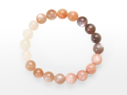 Naramky kulicka Mesicni kamen MIX 8 mm