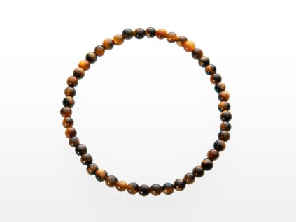 Tygří oko náramek 4 mm