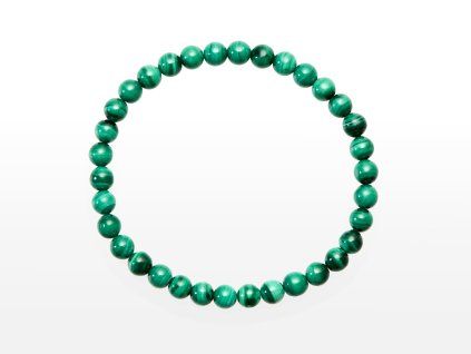 Naramky kulicka Malachit 6 7 mm MO