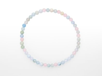 Naramky kulicka morganit mix 6 mm