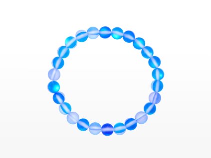 Naramek detsky matny Opalit modry 6mm