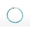 Stribro Naramek Opal modry 3mm