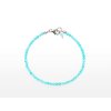 Stribro Naramek Amazonit Peru 3mm