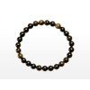 Naramky kulicka Obsidian zlaty pansky