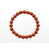 Naramky kulicka jaspis cerveny 8mm MO