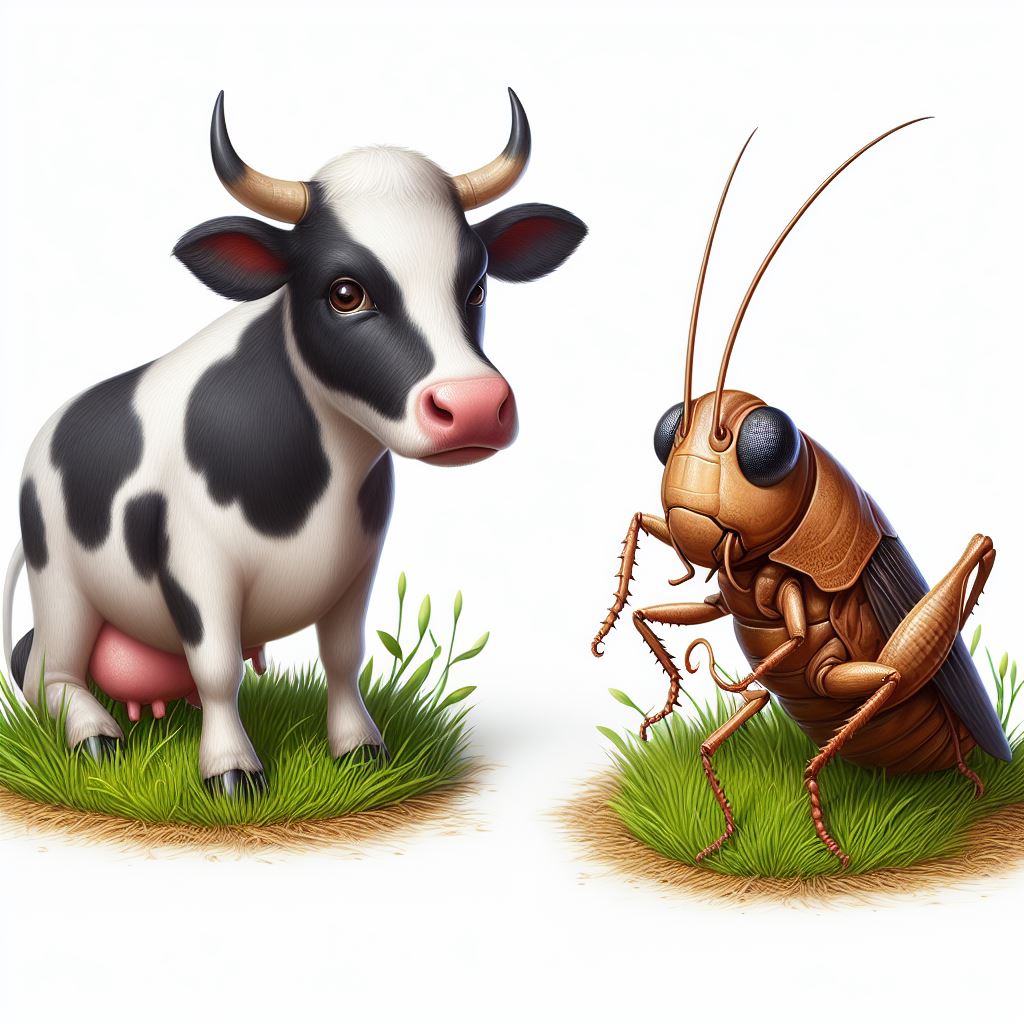Nutriční a chuťový souboj mezi jedlým hmyzem a masem