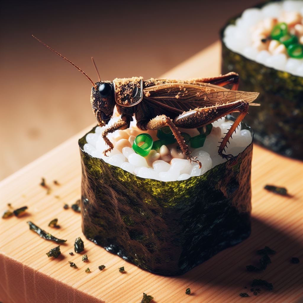 Je hmyz "nové sushi"?
