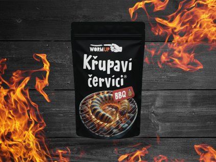 Křupaví červíci BBQ (gramáž 20g)