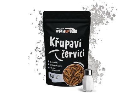 Křupaví červíci se solí (gramáž 20g)