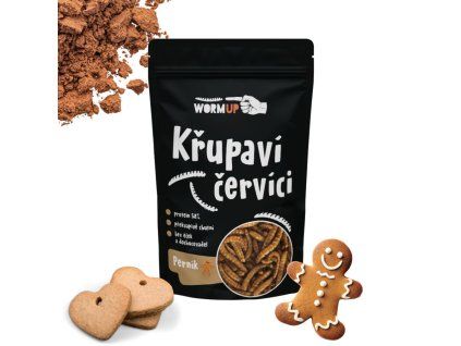 Křupaví červíci s perníkem (gramáž 20g)