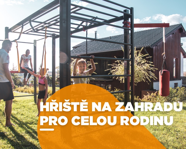 Workoutové hřiště na zahradu pro celou rodinu