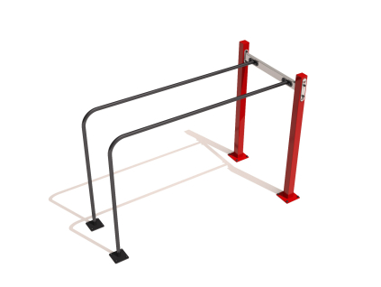 Dvojité bradla na zahradu GARDEN PARALLEL BAR DOUBLE