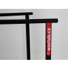 Workout bradla WOCLUB DIP STATION weighted calisthenics parallel bars na trénink s přidanou váhou, hlavně tricepsové kliky s přidanou vahou.