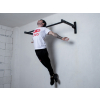 Hrazda do zdi a stropu WALL BAR BASIC M černá. Střední hrazda na shyby vhodná do bytu nebo kanceláře. Home pull up bar do indoor.
