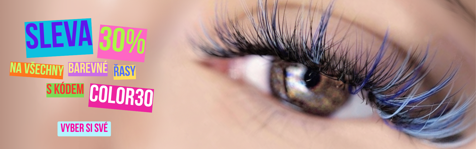 Sleva 30% na VŠECHNY barevné řasy
