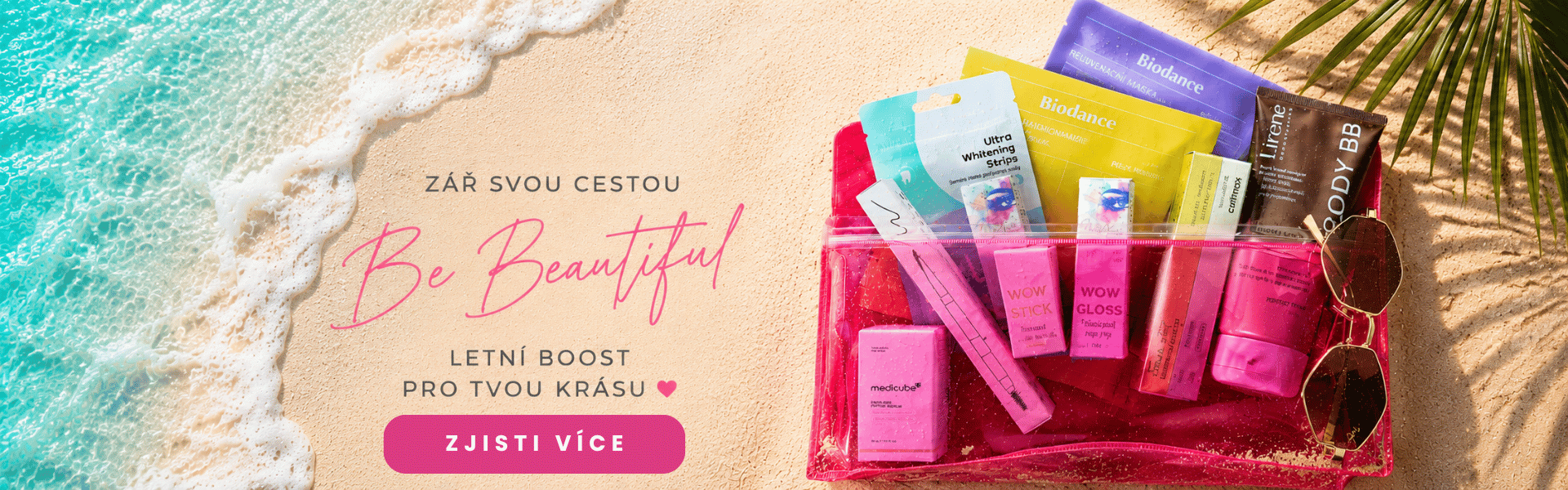 Objevte letní výběr WOWbyme produktů, které nesmí chybět ve vaší summer beauty routine