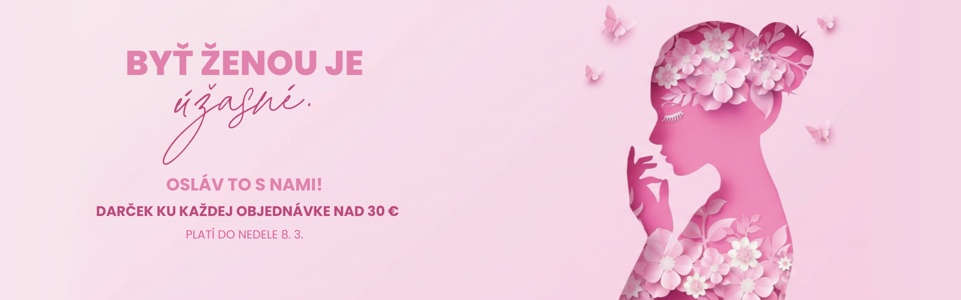 Osláv Deň Žien s Wowbyme! Darček ku každej objednávke