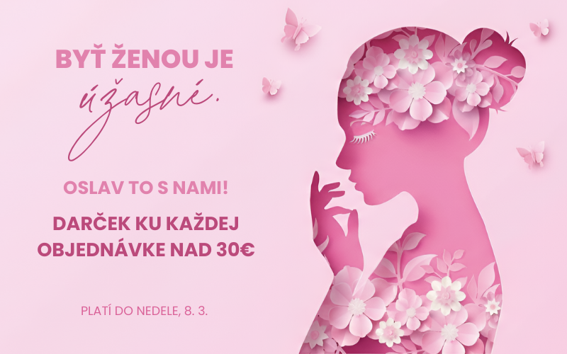 Osláv Deň Žien s Wowbyme! Darček ku každej objednávke