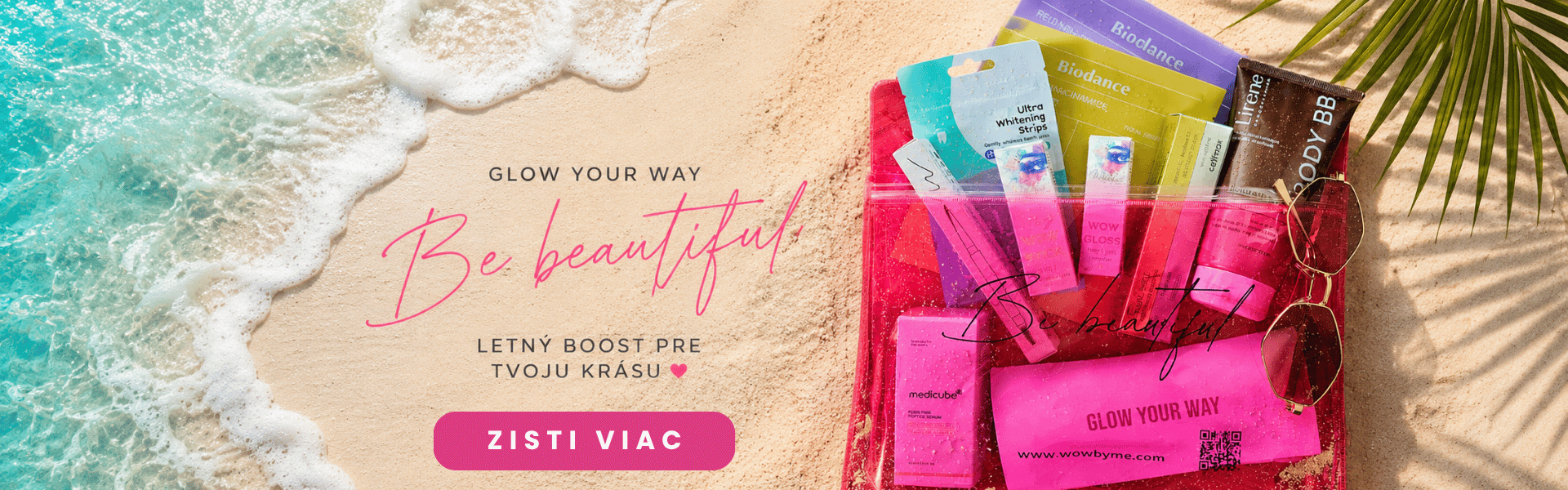 Objav letný výber WOWbyme produktov, ktoré nesmú chýbať vo vašej summer beauty routine