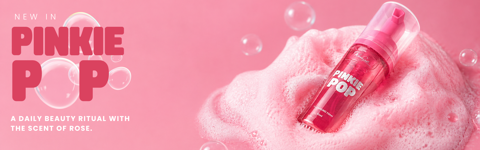 Discover Wowbyme Pinkie Pop Cleansing Foam was developed specifically for the safe cleaning of eyelash extensions.
