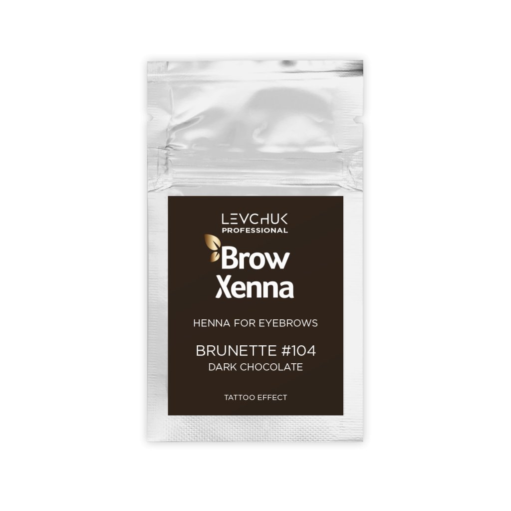 BrowXenna® Henna na obočie #104 Dark Chocolate vrecko 6g