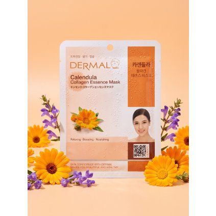 1837 3 calendula collagen essence mask