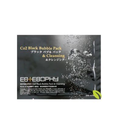 Estesophy CO2 Black Bubble Pack & Cleansing (Počet 1ks)