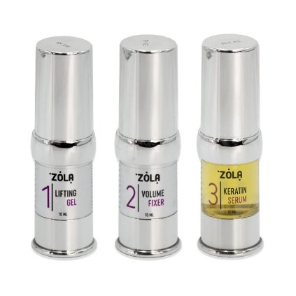 ZOLA Brow & Lash Lamination System – strieborná sada na lamináciu obočia a rias 2