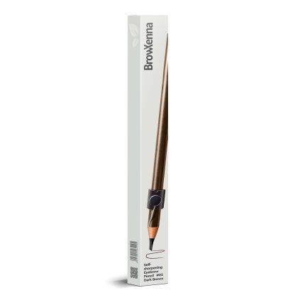 3089 02darkbrownpencil box wowbyme browxenna