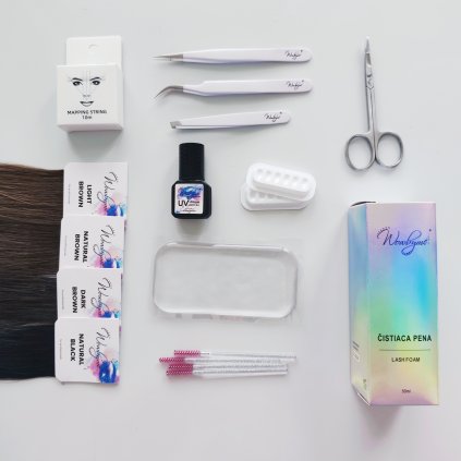 Unikátní pravé obočí - UV startovací zvýhodněná sada