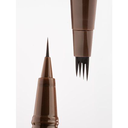 ZOLA x Makarevich Eyebrow Liner with Quad Brush (Farba Hnedá)