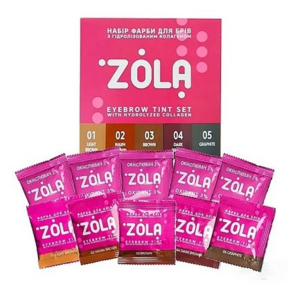 ZOLA tint sachet set color