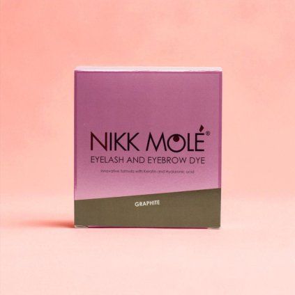 Nikk Mole® farba na riasy a obočie, vrecká 8x5ml (Farba Dark Brown)