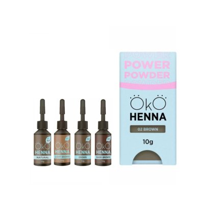 OkO Henna na barvení obočí 5 g