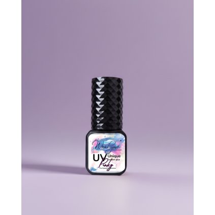 Wowbyme lepidlo UV Unique Pinky 5ml