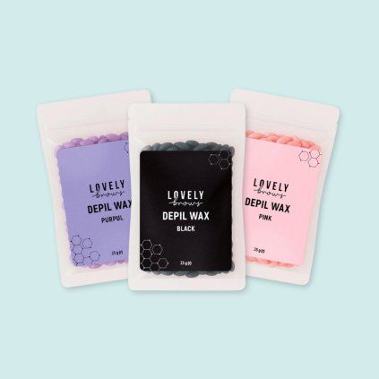 Lovely Brows epilační vosk na obličej, 25 g