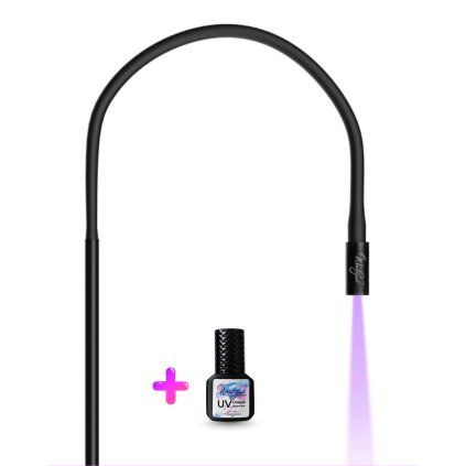 UV lampa Unique 10W + lepidlo Unique Extreme (Farba Čierna)