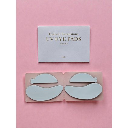 Reusable UV eye protection pads
