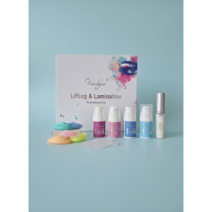 Kompletný profesionálny set na lash lifting a brow lamination od Wowbyme