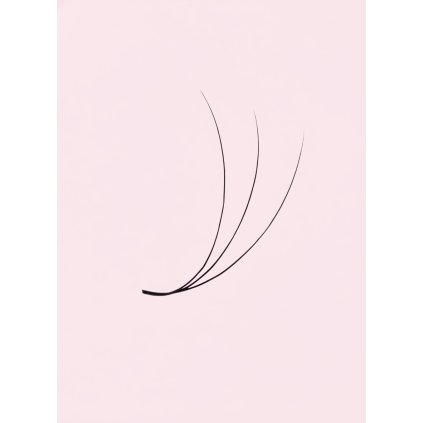 Wowbyme hotové vejáriky 3D Loose 1000ks