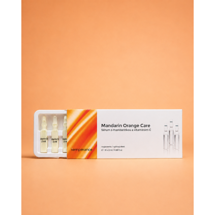 Temperance pleťové ampulky Mandarin Care 10 x 2 ml