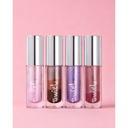 ZOLA SWIRL LIP GLOSS - multicoloured lip gloss 4 ml