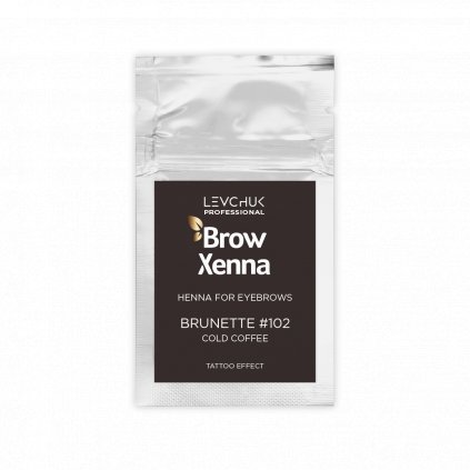 BrowXenna® Henna na obočie #102 Cold Coffee vrecko 6g