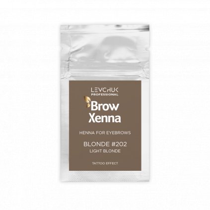 BrowXenna® Henna na obočí #202 Světle blond sáček 6g